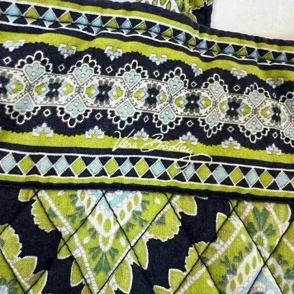 VERA BRADLEY CLOTH TOTE BAG RETIRED PATTERN CAMBRIDGE FALL 2007 SHOULDERBAG - Picture 3 of 9